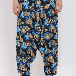 Graphic Print Cotton Men Harem Pants-image-63