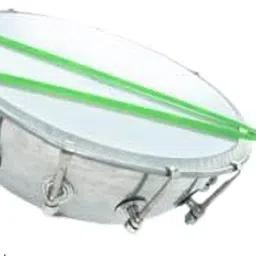 Tasha Drum Steel Dhol with (2 Stick) Conga-image-5
