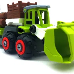 dherik tradworld DIY Toy Vehicle Assembly 3 in 1 Farmer Tracker with Screwdriver image 3