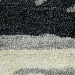 saraswatii global Grey Abstract Design Hand-Tufted Woollen Carpet image 4