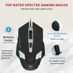 EVOFOX Deathray V2 3 in 1 Gaming Keyboard, Mouse and Extended Deskpad Combo Set image 4