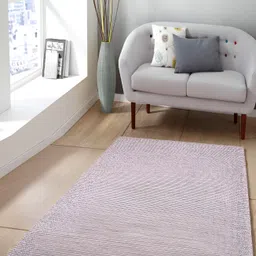 PEQURA Beige Handmade Woollen Carpet-image-77