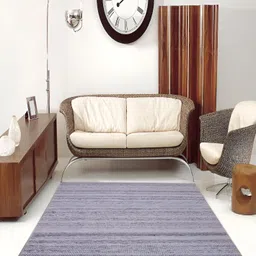 PEQURA Grey Handmade Woollen Carpet-image-89