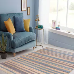 PEQURA Brown & Grey Handmade Woollen Carpet-image-72
