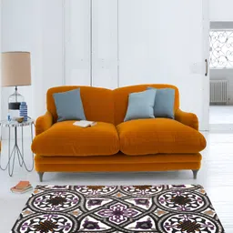 PEQURA White & Black Handmade Woollen Carpet-image-6