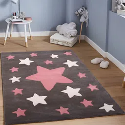 PEQURA Brown & Pink Handmade Woollen Carpet-image-66
