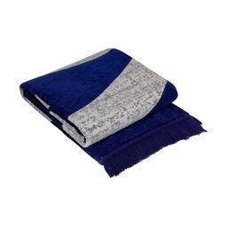 Sparrow world Blue & White Abstract Printed Rectangular Carpet image 3