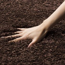 IMRA CARPET Brown Solid Handmade Polypropylene Carpet image 2