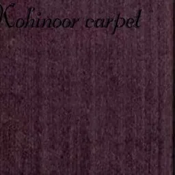 IMRA CARPET Purple Solid Anti-Skid Woollen Carpet image 3