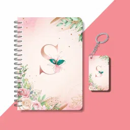 A5 NOTEBOOK + KEYCHAIN COLLECTION A5 Note Pad RULED 160 Pages-1
