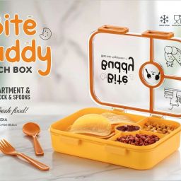 Bite Buddy Lunch Box with 4 Compartments 4 Containers Lunch Box-image-2