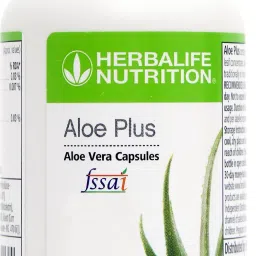 Aloe Plus Tablets For Better Digestive Health- (60 Capsules) Plant-Based Protein-45