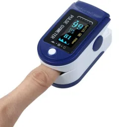SF hot selling stay safe Pulse Oximeter,3 in 1 Pulse Oximeter Fingertip for Adult and Children with SpO2 Pulse Oximeter,Pulse Rate,Perfusion Index,Heart Rate Monitor,Automatic Shutdown and Fast Reading Pulse Oximeter image 3