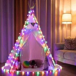 pesca 15 LEDs 3 m Multicolor Flickering, Color Changing Ball Rice Lights image 3