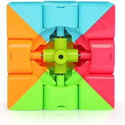 glomantic High Speed Magic Puzzle Cube Game Toy Pack of 1, Multicolor for Kids image 5