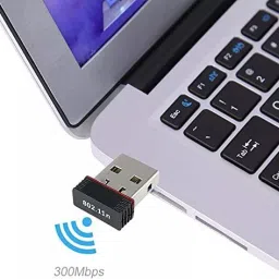 hybite Wi-Fi Receiver 300Mbps, 2.4GHz, 950M Wireless Mini Wi-Fi Network USB Adapter USB Adapter image 4