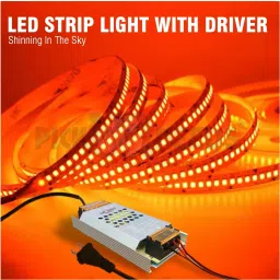 Pick Ur Needs 5M Rope 240 LED Light / Strip Ceiling Orange Color Functional / Festival Light Light Strip-image-46