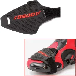 Gear Shift Shoe Protector Protection Shifter Cover for Motorcycle & Bike Riding Silicone BLACK Boots Shoe Cover-image-3