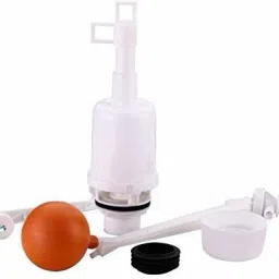 Flush Tank Syphon Kit Full Set, Flushing Cistern Accessories, Flush Tank Repair Kit Standard Size Flush Tank Lever-7