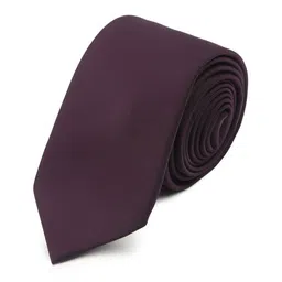 Tossido Men Purple Broad Tie-image-8