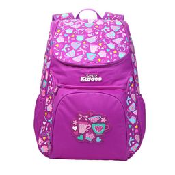Smily Kiddos Unisex Kids Purple & Blue Graphic Backpack-image-96