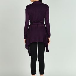 NEUDIS Open Front Wool Longline Shrug image 3