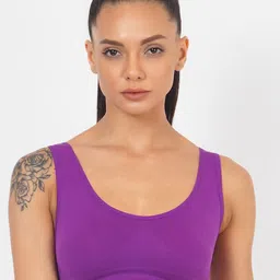 XOXO Design Non Padded Seamless Rapid Dry Sports Bra-image-31