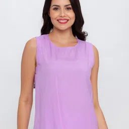 Zink London Women Purple Top-image-41