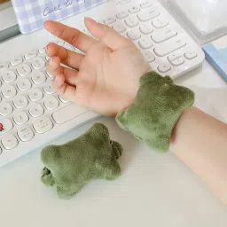mil9us Wearable Mouse Wrist Rest, Keyboard Wrist Rest, Comfortable Mouse Wrist Support Plush and Cotton Mouse Pad Wrist Rest-17