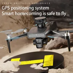 clubics Drone with Camera GPS Brushless Motor Foldable and 3D Flips Headless Toy Drone Drone image 4