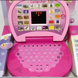 mju Learning Laptop for Kids with small LED Screen, Learning number and Alphabets image 3