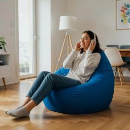XXL Tear Drop Bean Bag Cover (Without Beans)-picture-14