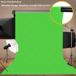 Kate 8x12 green backdrop, VIDEO background editing Reflector-image-97