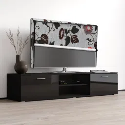 Glassiano Waterproof LED TV Cover for Compatible for All Models, for 24 inch LED - Double Use -Transparent & Printed Flap - 24 Inches LED TV Cover-picture-25
