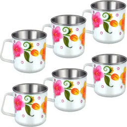 Pack of 6 Stainless Steel, Plastic-image-61