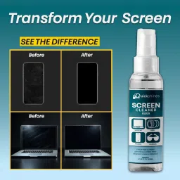 Quickshines Screen Cleaner Spray for Computers, Laptops, Mobiles, Gaming image 4
