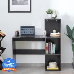 Nara Comupter Table/Study Table With Open Shelf Storage For Home Engineered Wood Study Table-27
