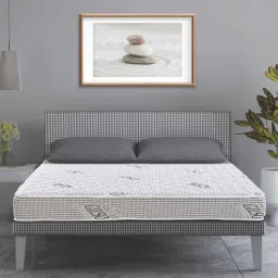 gilson Pearl Reversible 6 inch Bonnel Spring King Mattress (With 2 Free Pillows)-picture-10