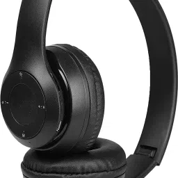 LONG LASTING BATTERY WIRELESS HEADPHONE FOR GAMING & MUSIC FOR ALL DEVICE. Bluetooth & Wired Headset-image-9