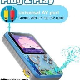 HG WORLD Retro G5 Game Box gaming console for tv With Pocket Portable Sup Game Box 3.5TFT Screen Rechargeable Battery handheld console Hand video game for tv 128MB GB with Mortal Combat, Mini Video Game for Kids & Modern Gamer, Loved by Fans of PS2 image 2