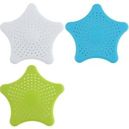Hair Catcher Durable Silicone Hair Stopper Shower Drain Covers Easy to Install and Clean for Bathroom Bathtub and Kitchen Sink (Pack of 3) Hair Wash Basin-6