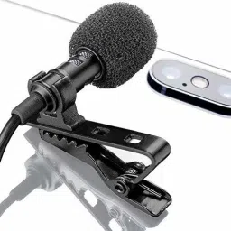 Gupta Best 3.5mm Clip Collar Mic for Voice Recording, Lapel Mic Mobile, YouTube Video's Pc, Laptop, Android Smartphones, DSLR Camera, Full Support for iOS Devices (Black) Camera Microphone-10