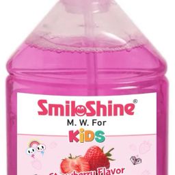 Kids Mouthwash in 3 exciting flavours -Strawberry, Juicy Orange, Lemon Lime - Strawberry Flavour-15