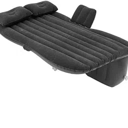 Multifunctional Inflatable Car Bed Mattress with Two Air Pillows-Air Bed with Pump Kit ( Black Color) Car Inflatable Bed-22