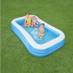 Prime(IND*46) Oversized Inflatable Family Swimming Pool with Electronic Air Pump Inflatable Swimming Pool-28