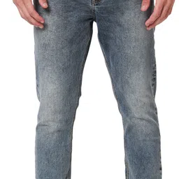 spykar Men Tapered Fit Mid Rise Grey Jeans-picture-30