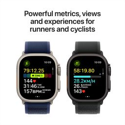 Apple Watch Ultra 2 GPS+Cellular with Trail Loop - S/M (49mm Retina LTPO2 OLED Display, Natural Titanium Case) image 4