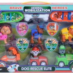 Patrolling Buddies Car Set with Figure - 6 pc Set-image-31