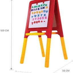 mother's love Double Sided 2 in 1 Kid's Learning Board (Alphabetic & Numeric ) image 3