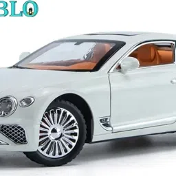 1:24 Diecast Bantley Continental Toy Car Model Pull Back Alloy Lights Sound-image-8